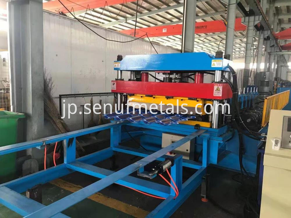 Step Tile Roll Forming Machine 2